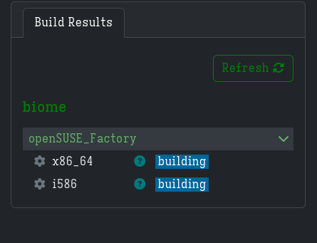Building status